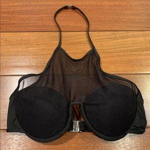 Zimmermann size 1 Black Swim top